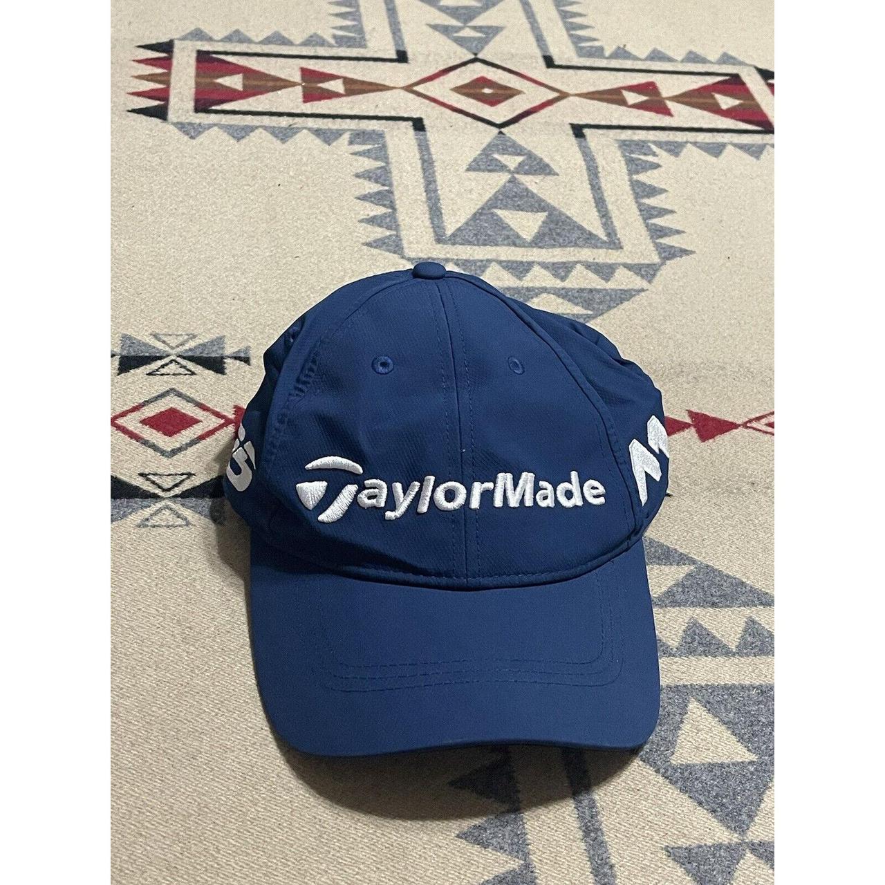TaylorMade Men's Blue Hat Depop