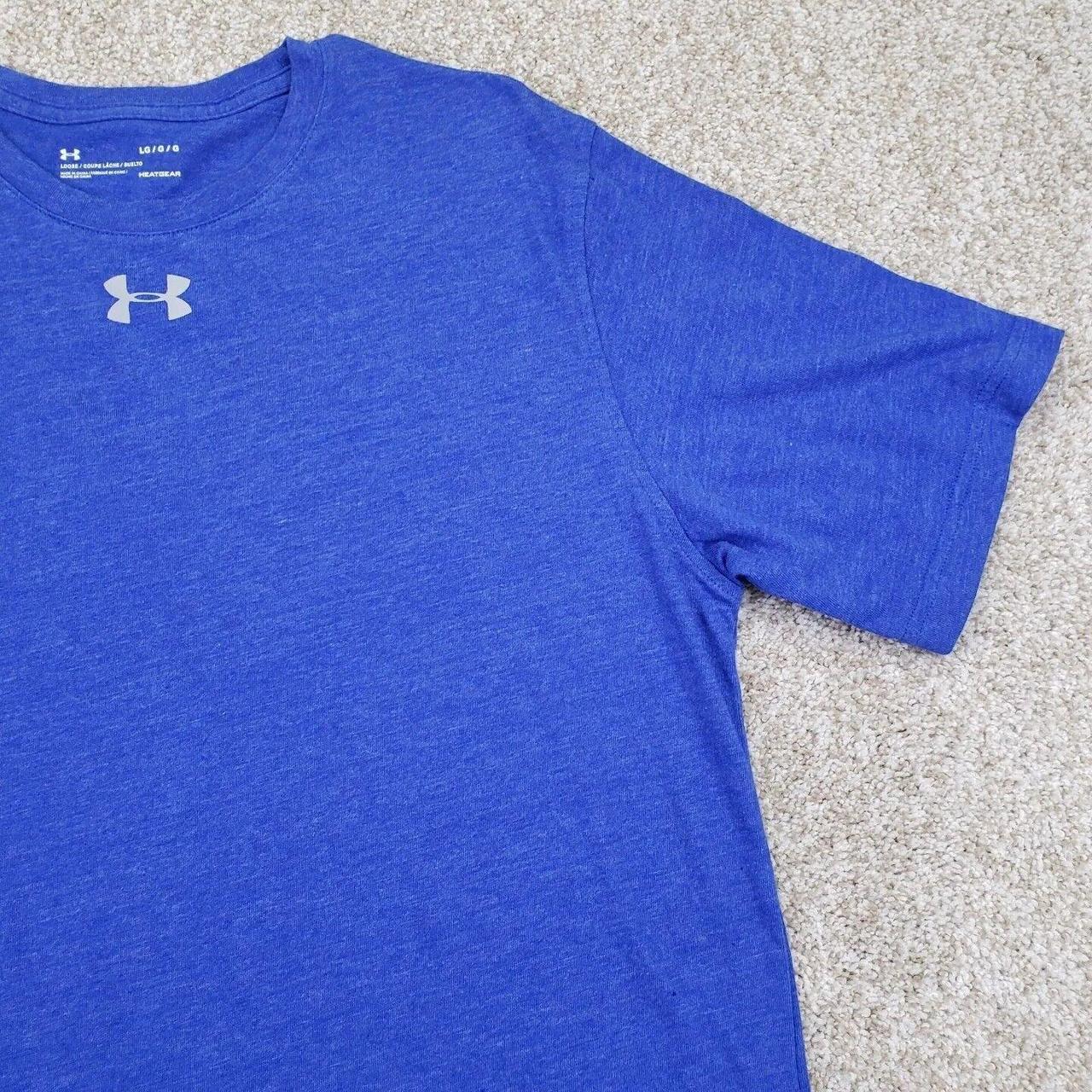 Under Armour Yankees Tshirt Men's Large Loose heat - Depop