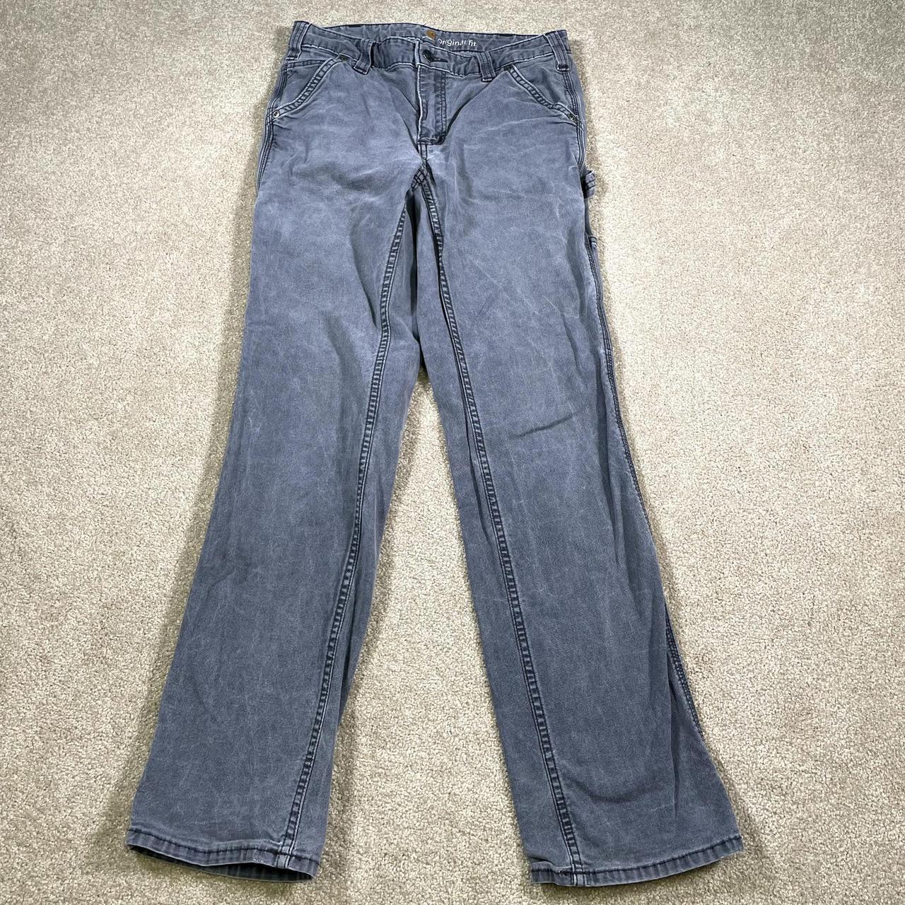 Eddie Bauer Pants Women 4 Adult Blue Work Basic... - Depop