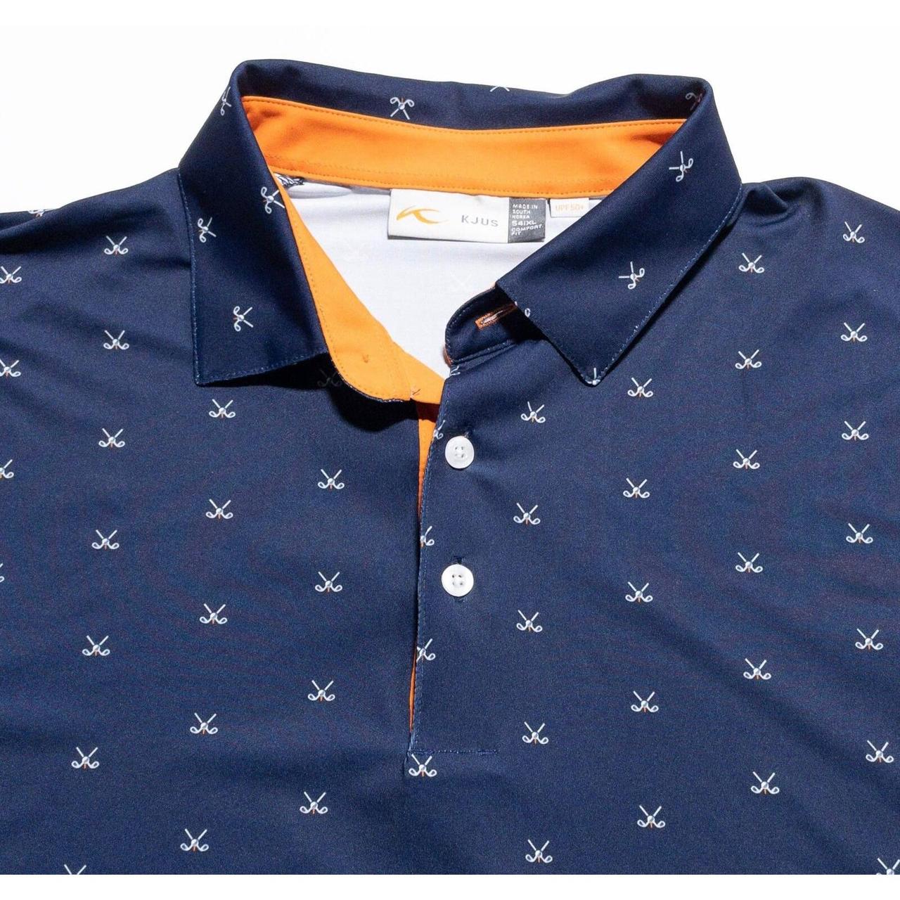 KJUS Golf Polo Shirt Men's XL/54 Comfort Fit Golf... Depop