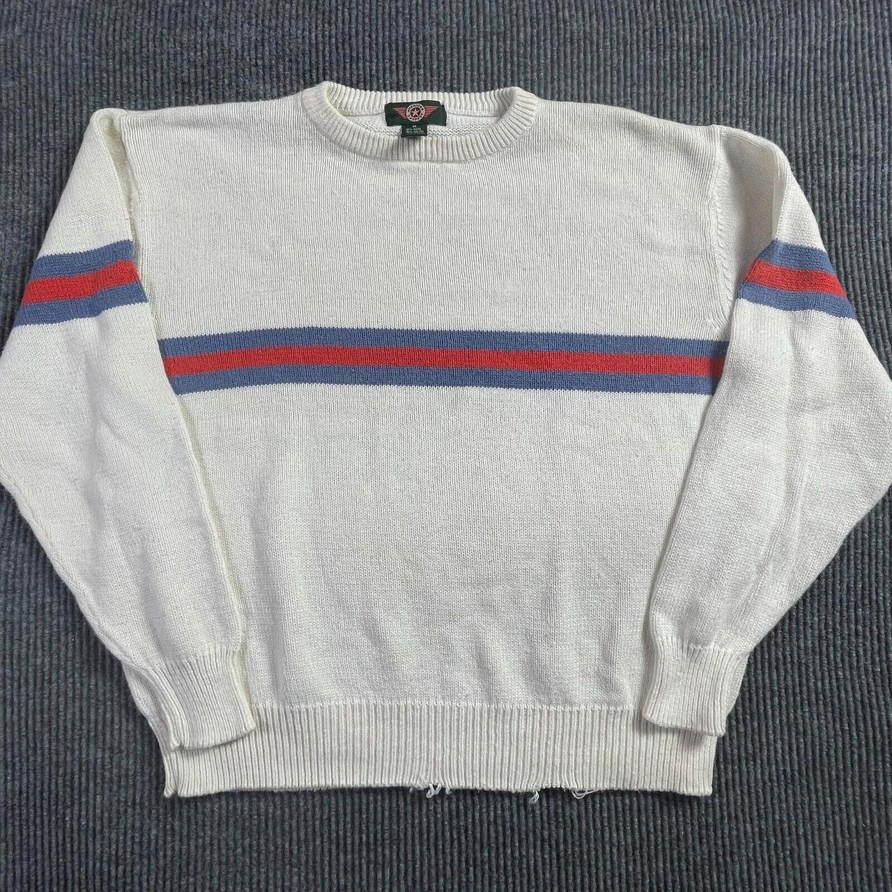 Preloved Men's Sweater - White - XXL