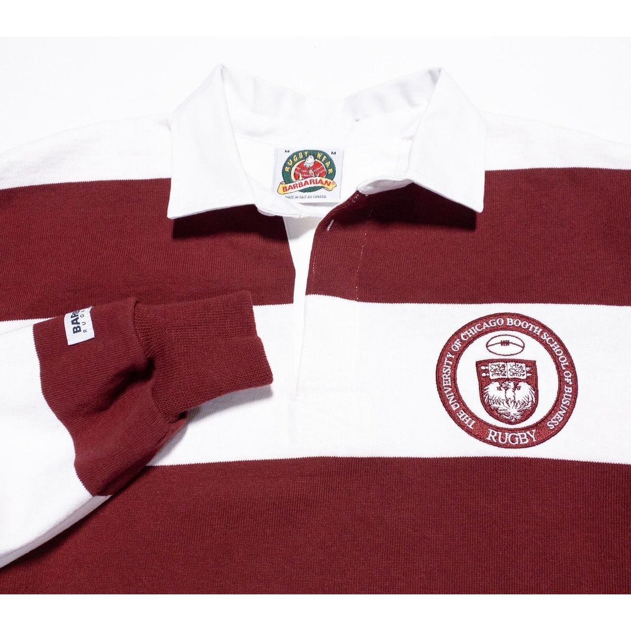 University Chicago Barbarian Rugby Shirt Men's... Depop