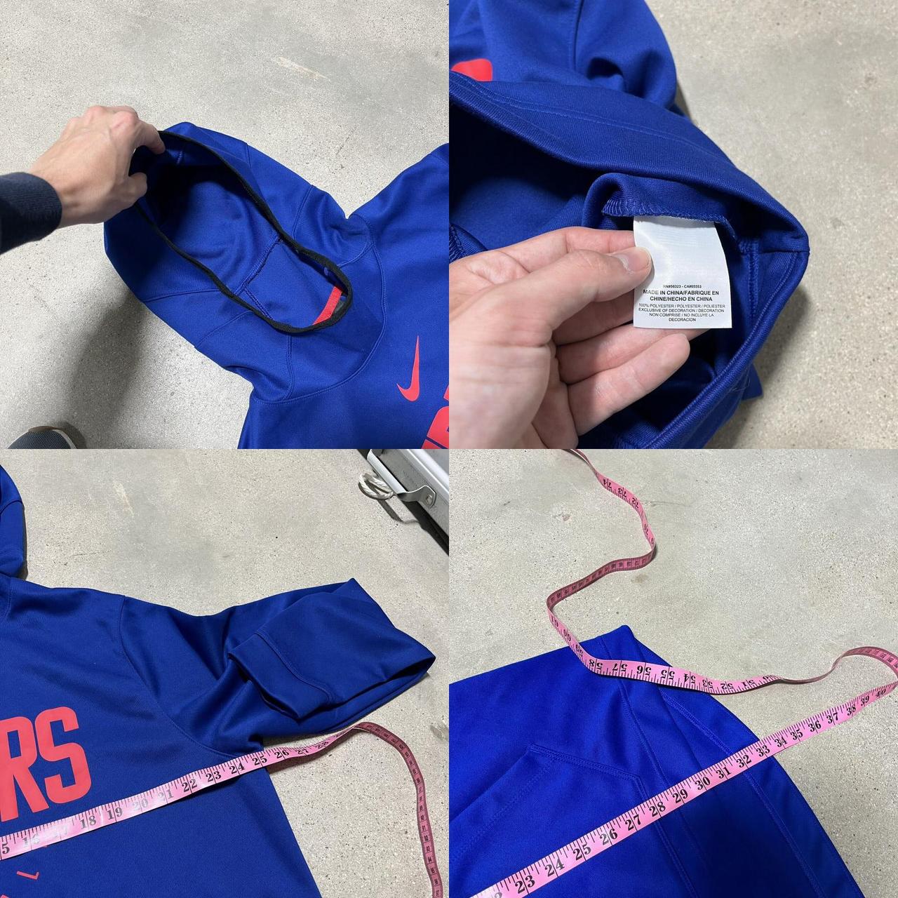 Nike Dri-Fit LA Clippers NBA Blue Team Pullover - Depop