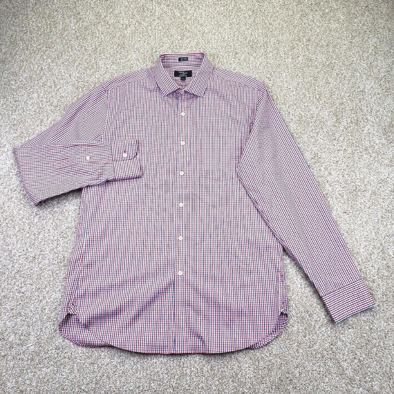 J Crew 80s 2Ply Size Large 16 Mens Button Up Shirt... - Depop