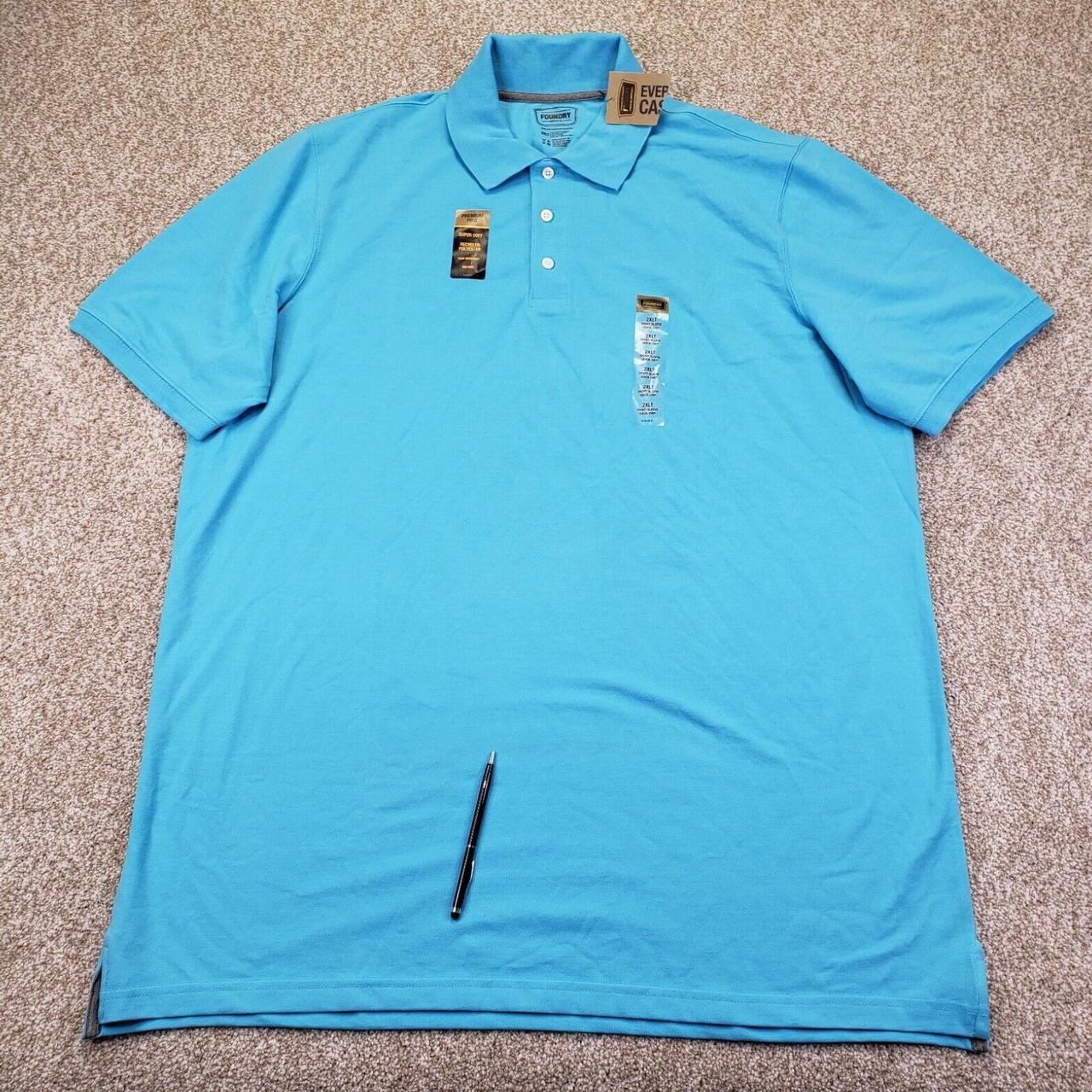 foundry big and tall polo shirts