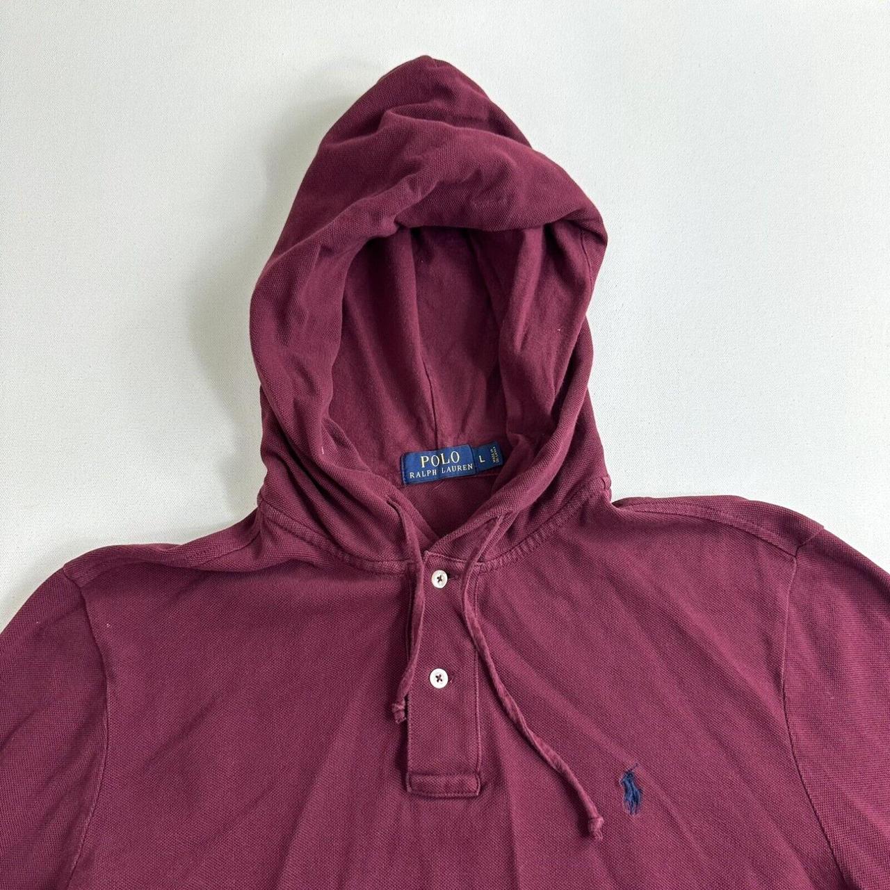 Polo shop burgundy sweatsuit