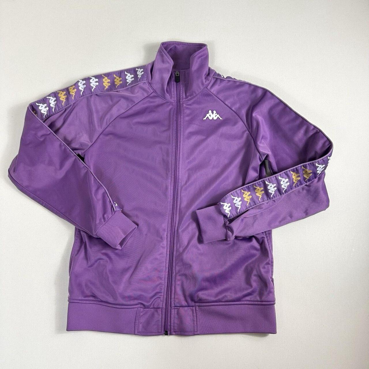 Kappa windbreaker purple online