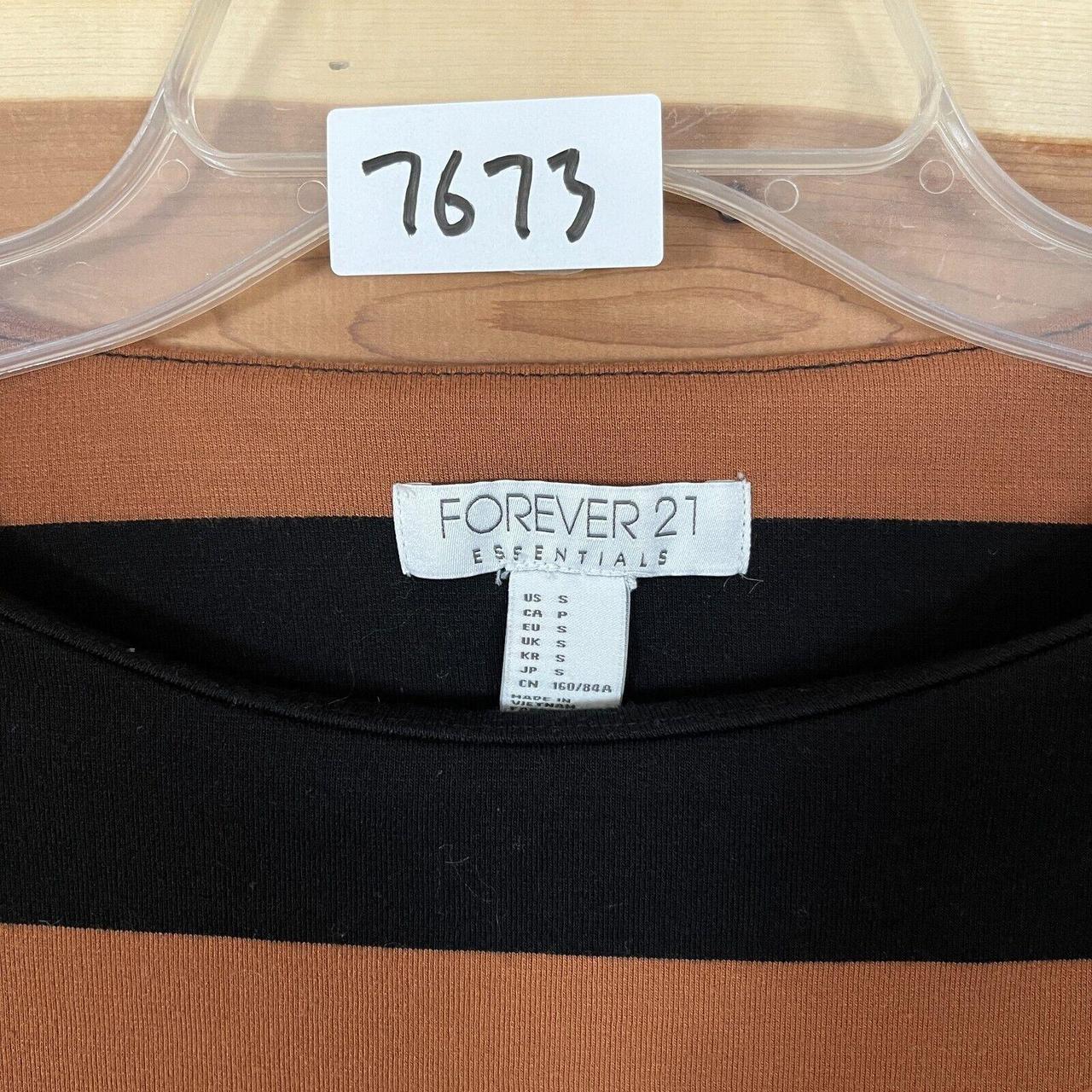 Forever 21 Women's Orange and Black Sweatshirt (3)