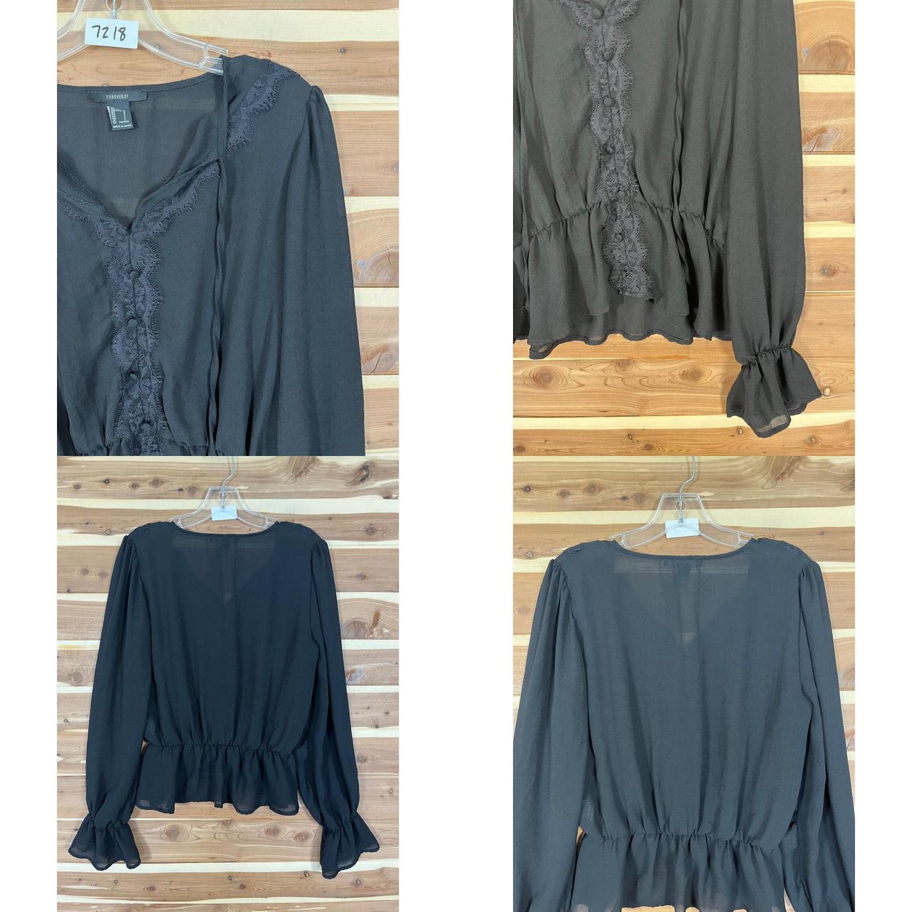 Forever 21 Women's Black Sweatshirt (4)
