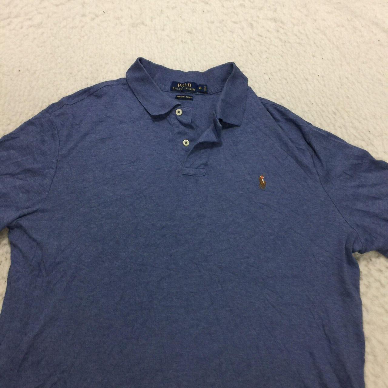 Polo Ralph Lauren Men's Blue Polo-shirts | Depop