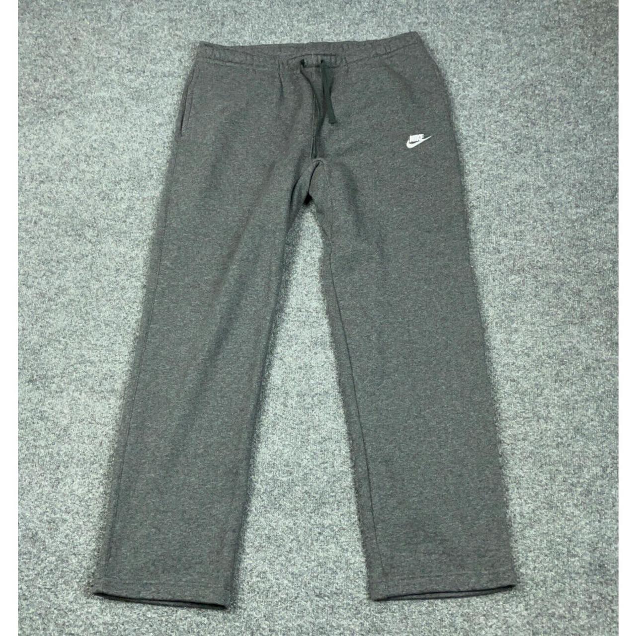 mens gray sweatpants nike