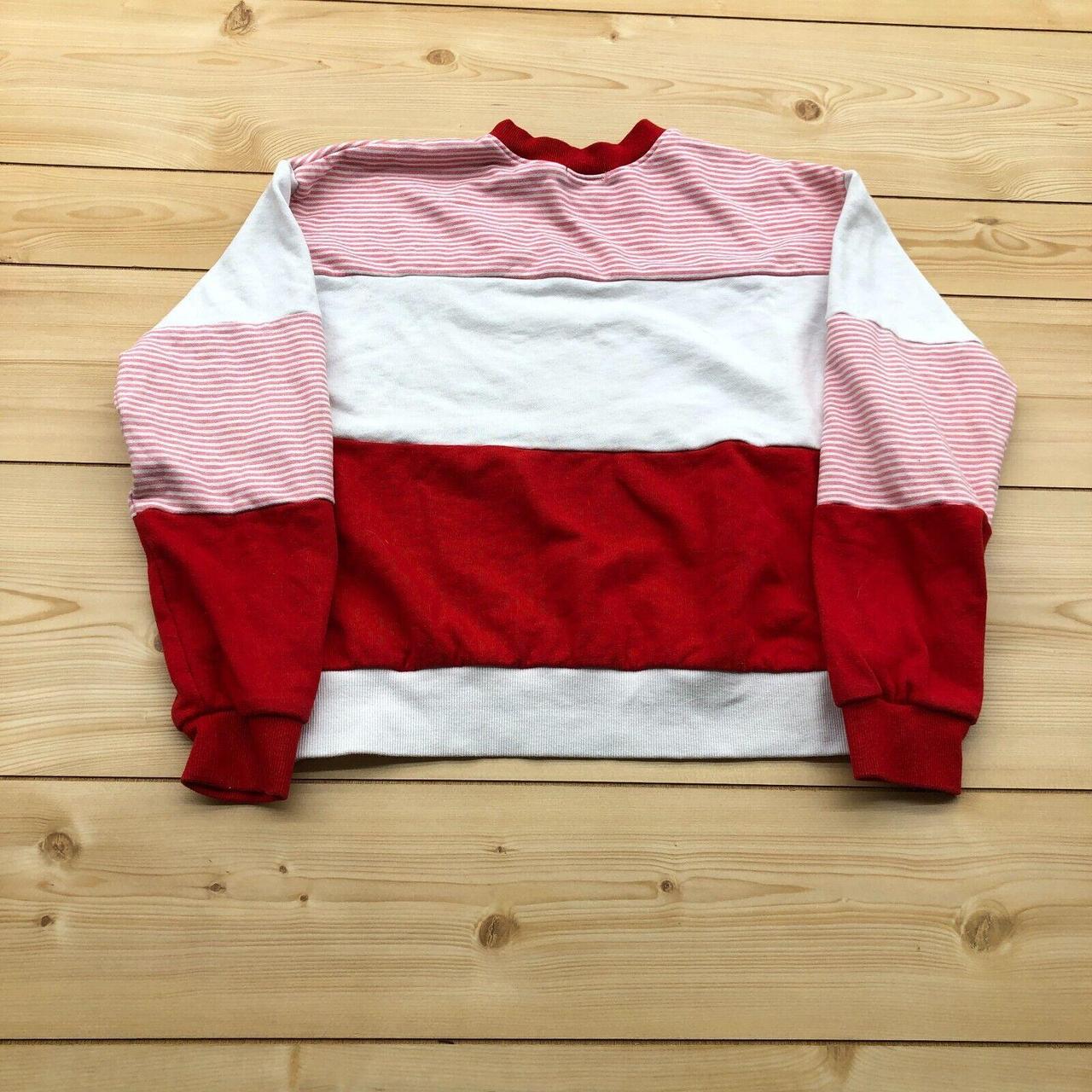 Filson Women's Red and White Sweatshirt (2)