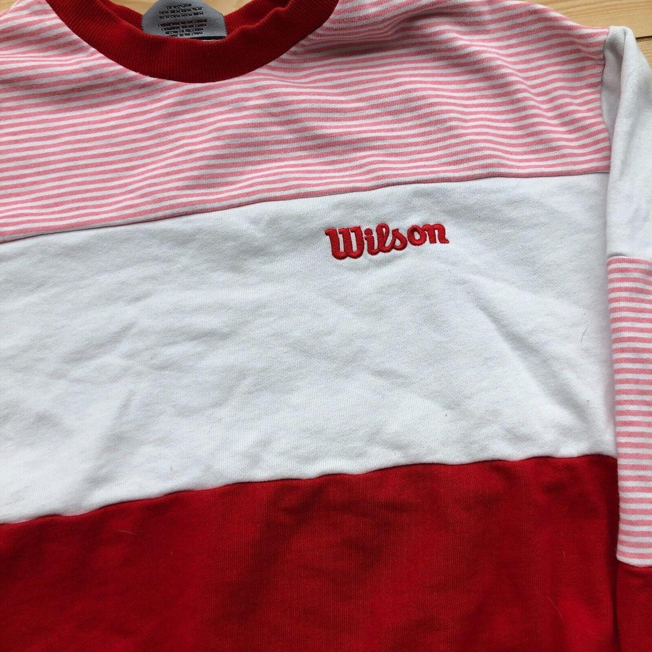 Filson Women's Red and White Sweatshirt (3)