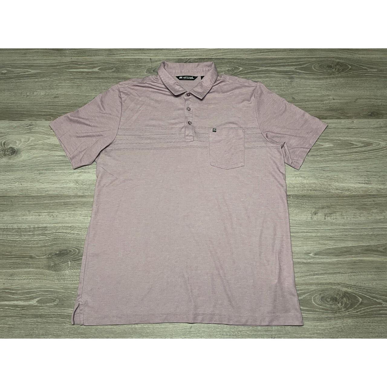 TravisMathew Men's Purple Polo-shirts | Depop