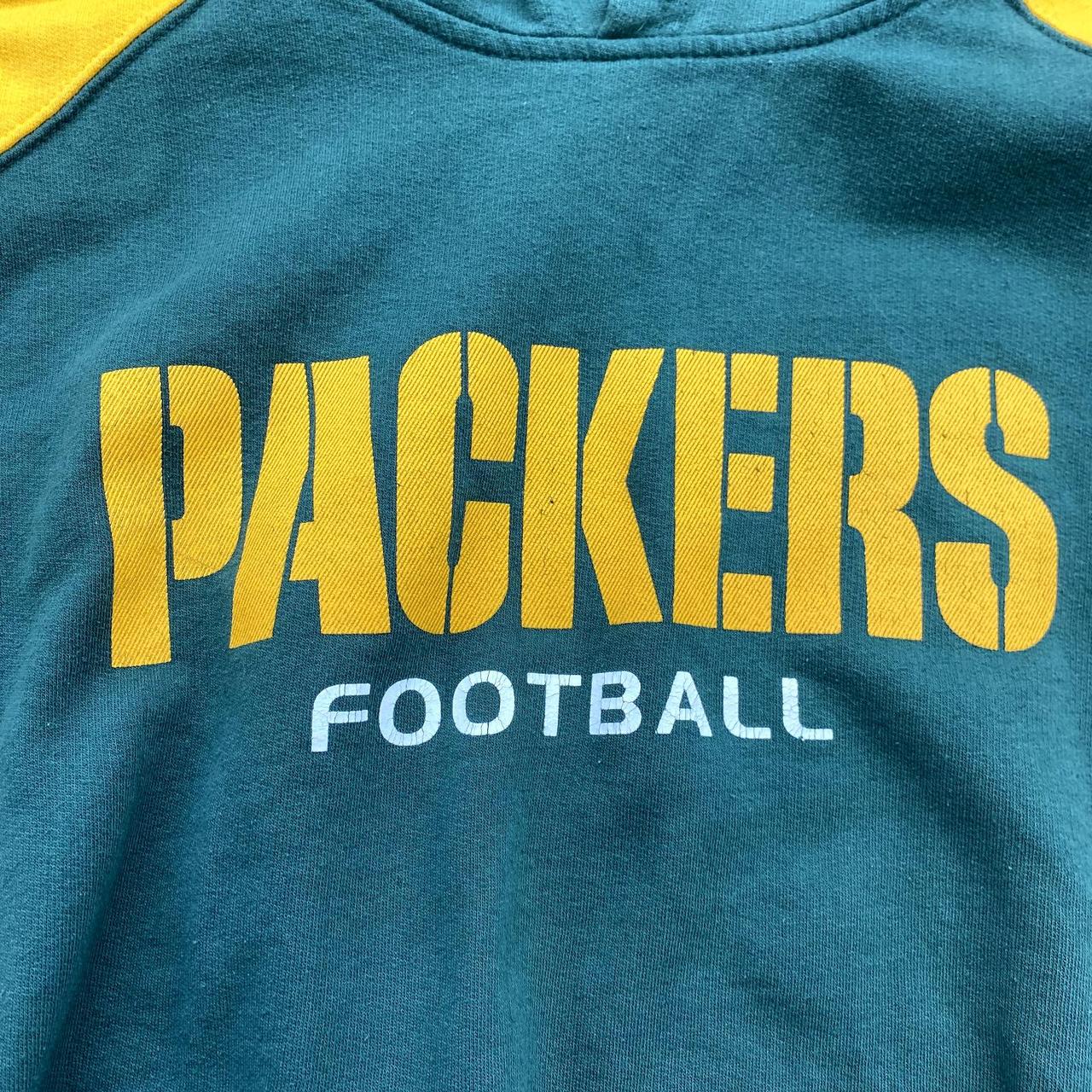 NFL Team Apparel Green Bay Packer hoodie Green - Depop