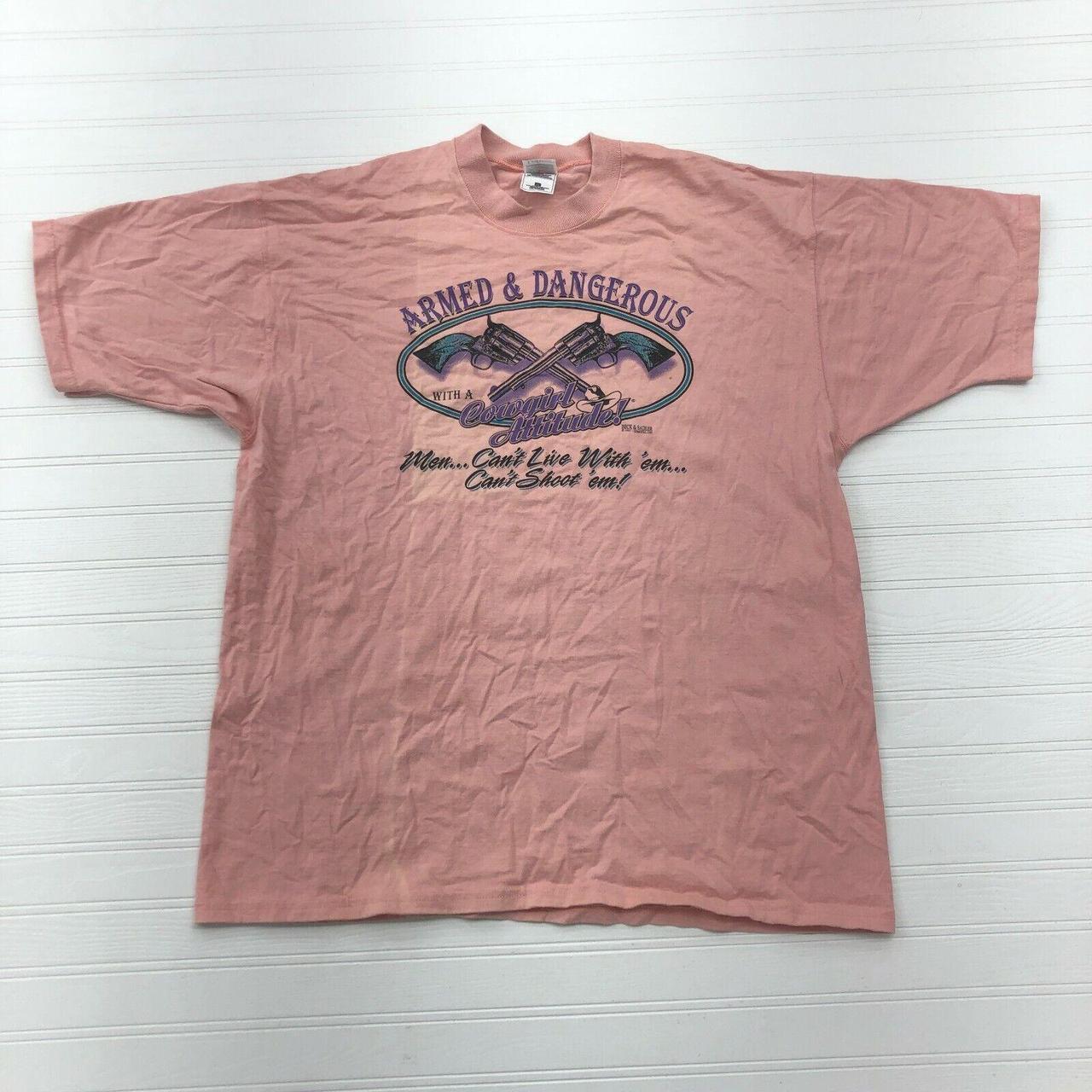 Fruit of The Loom Men's T-Shirt - Pink - XL