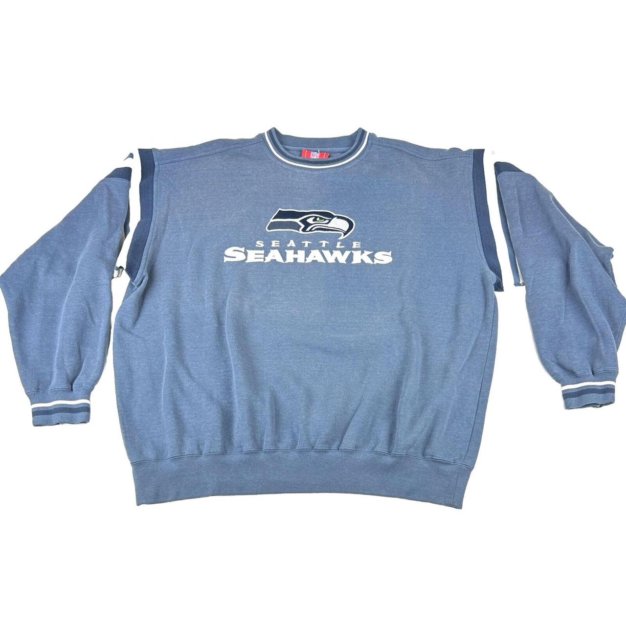 Vintage Seattle Seahawks Crewneck Sweatshirt. - Depop