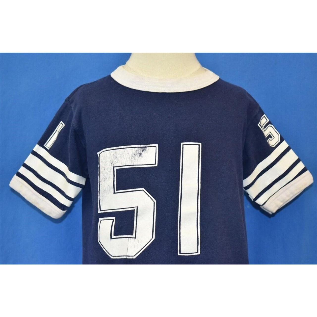 Vintage 70s football jersey , White Jersey with