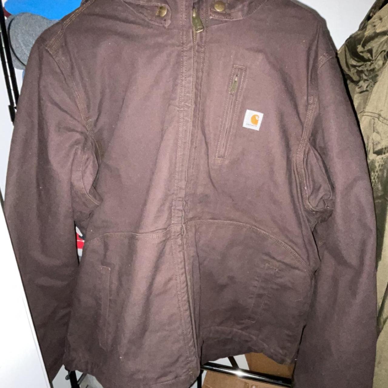 Women wool carharrt jacket Depop