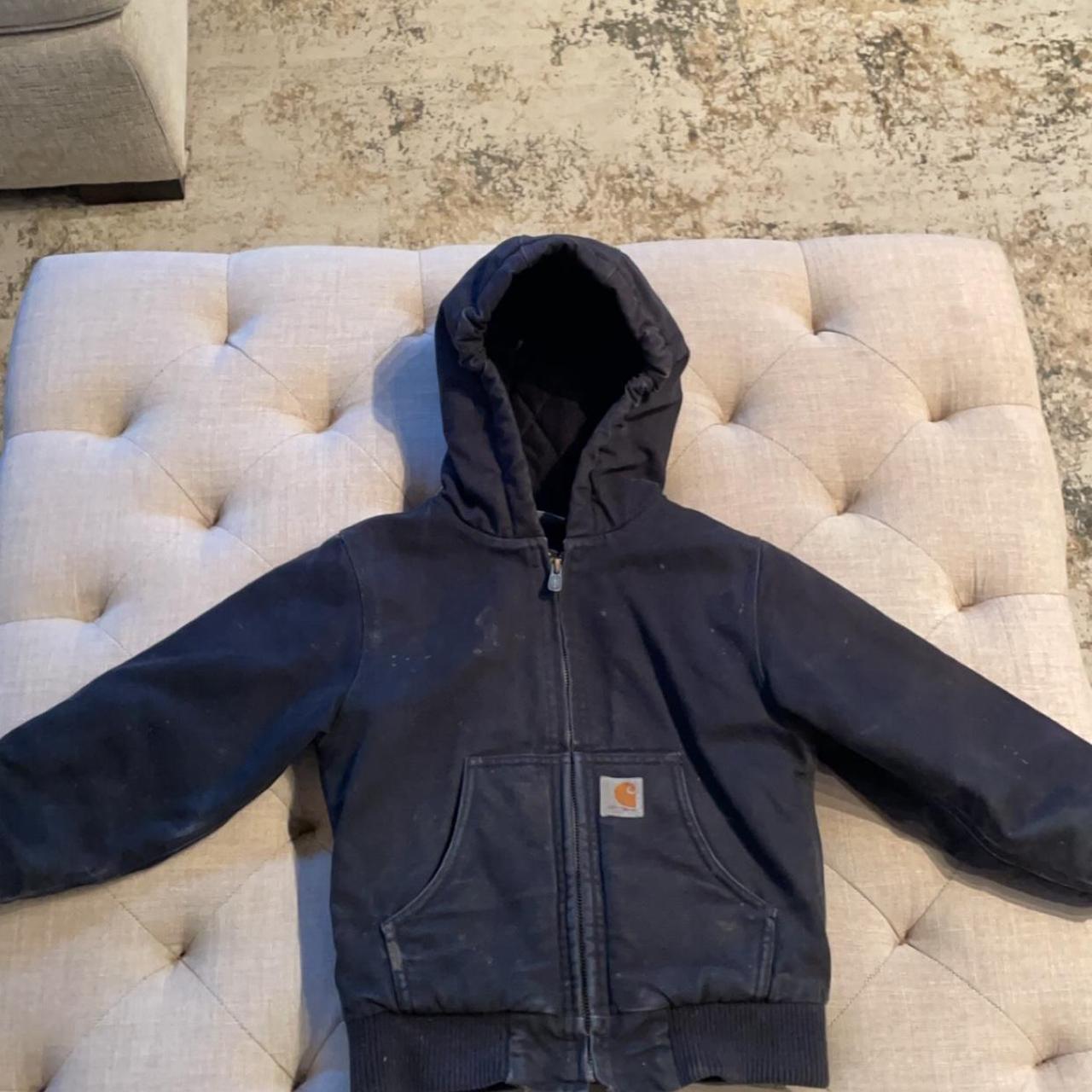 Kids carhartt jacket Depop