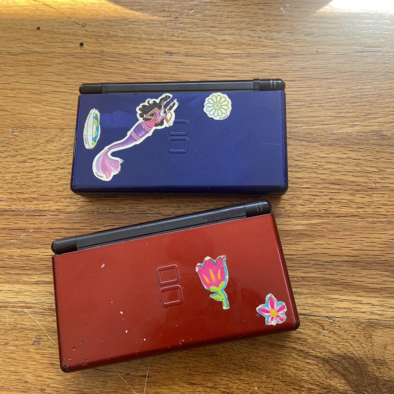 Nintendo DS: {$25 each} - red DS - blue DS [does... - Depop