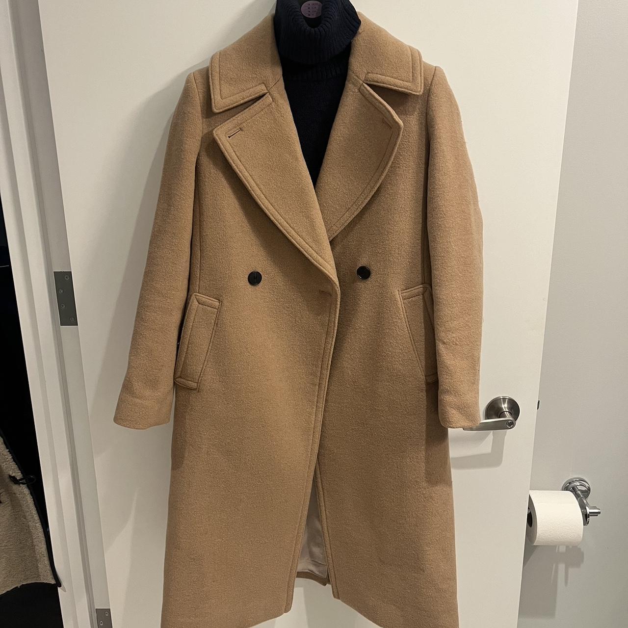 Club monaco hotsell daylina coat camel