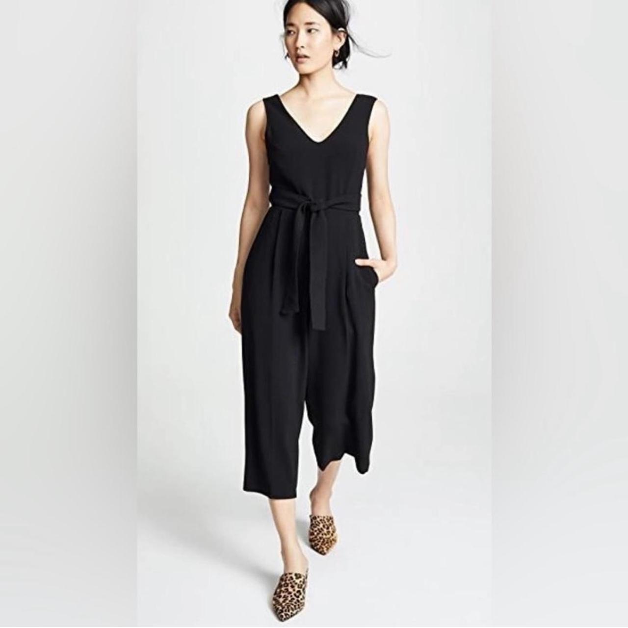 Club monaco black jumpsuit shops