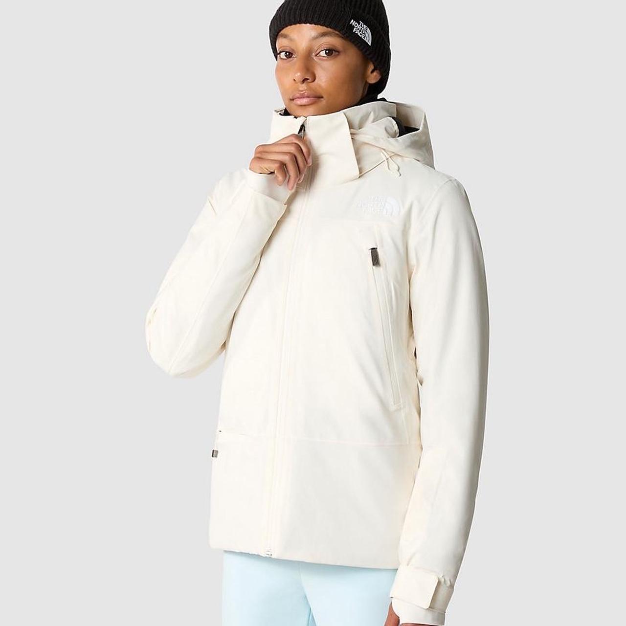 North face womens white ski jacket online