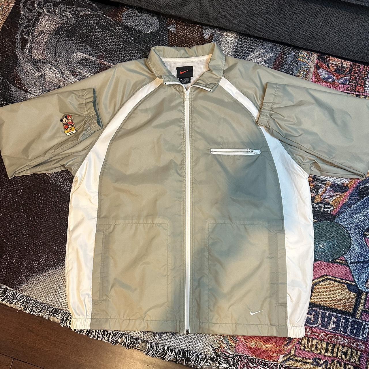 Nike quarter zip windbreaker Depop