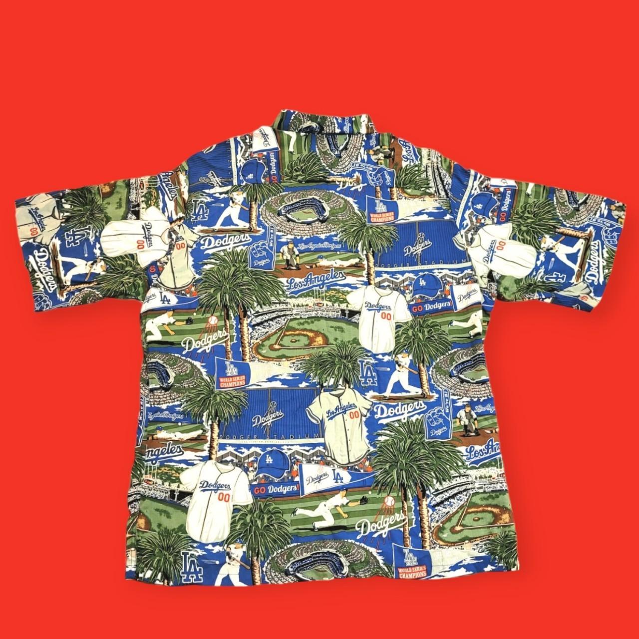 Reyn Spooner Vintage Dodgers Hawaiian Shirt for Sale in Los