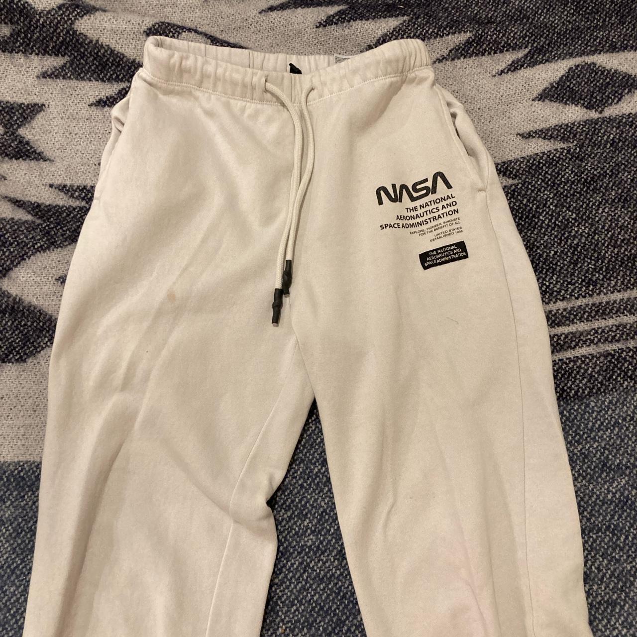 White best sale nasa joggers