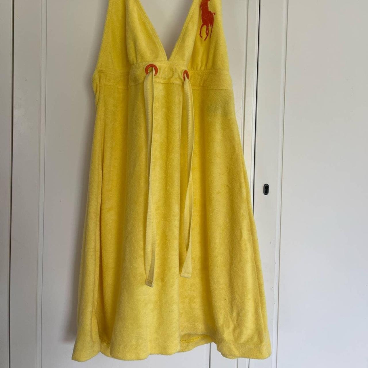 Ralph Lauren Women's Yellow Vest | Depop