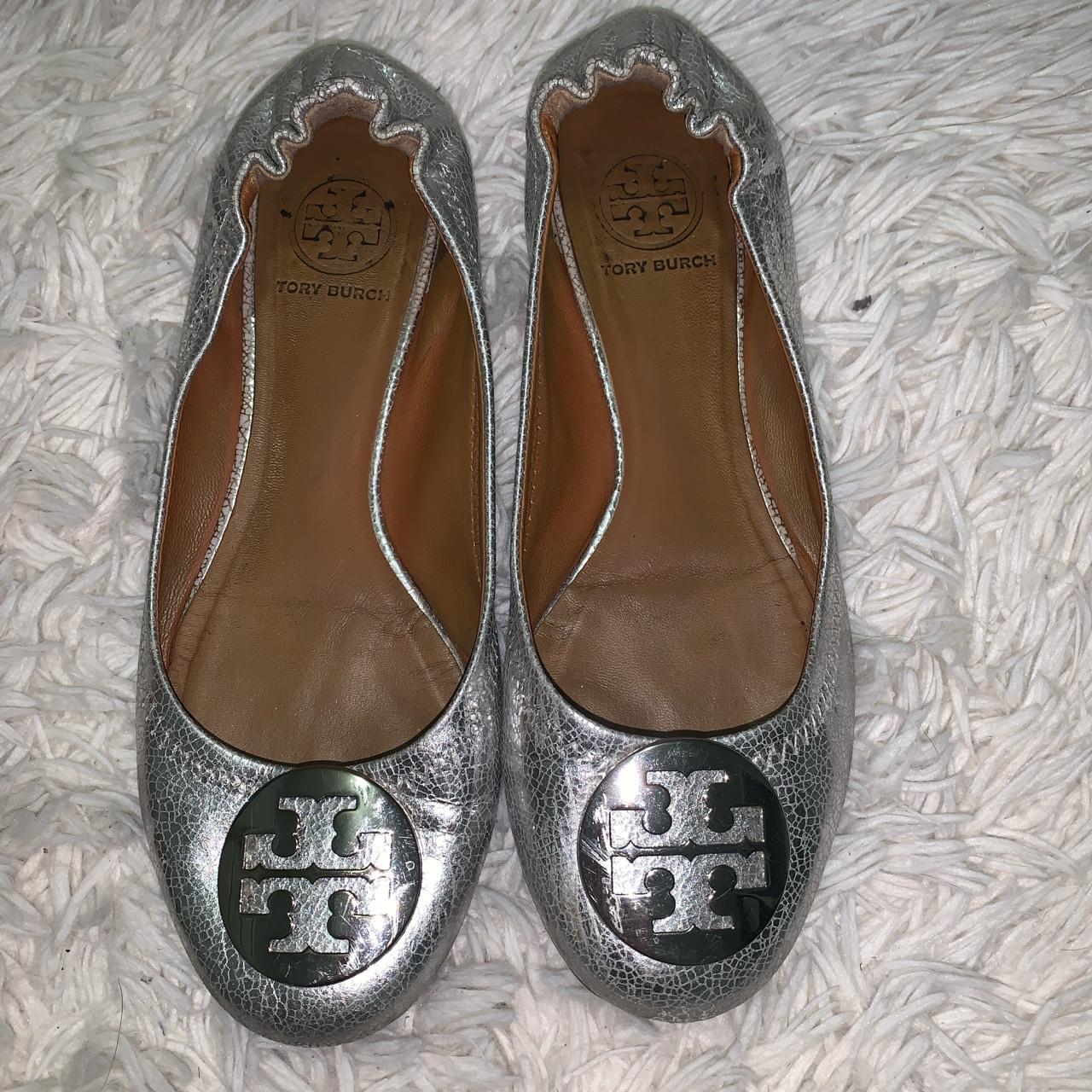 Used tory burch discount flats