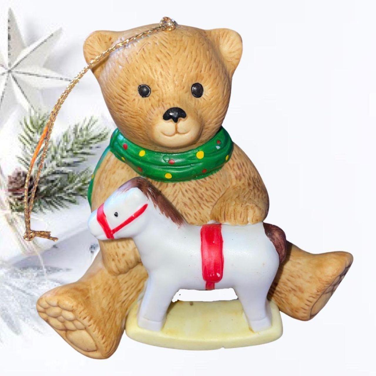 Teddy bear rocking sales horse