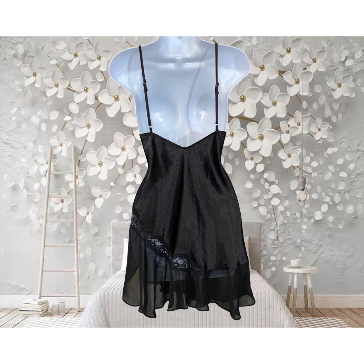 Secret Treasures Women's Black Robe | Depop