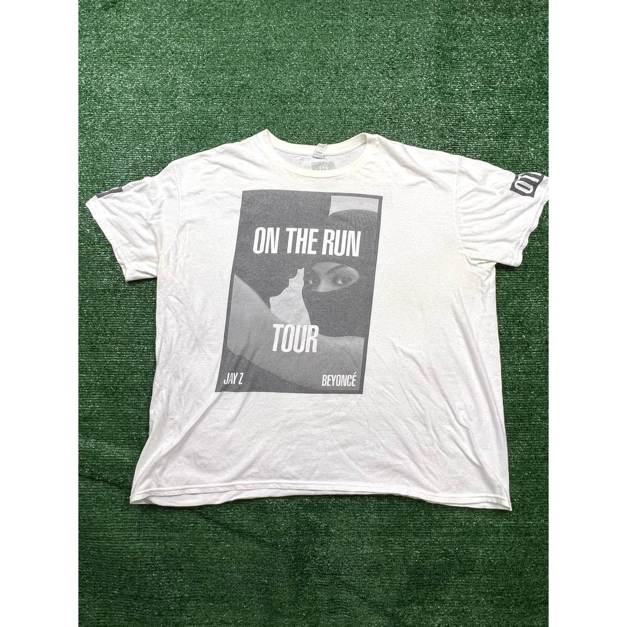 Jay Z and Beyonce On The Run Tour Shirt size... - Depop