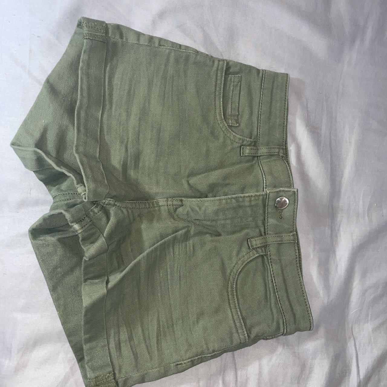 H&M Green Shorts | Depop
