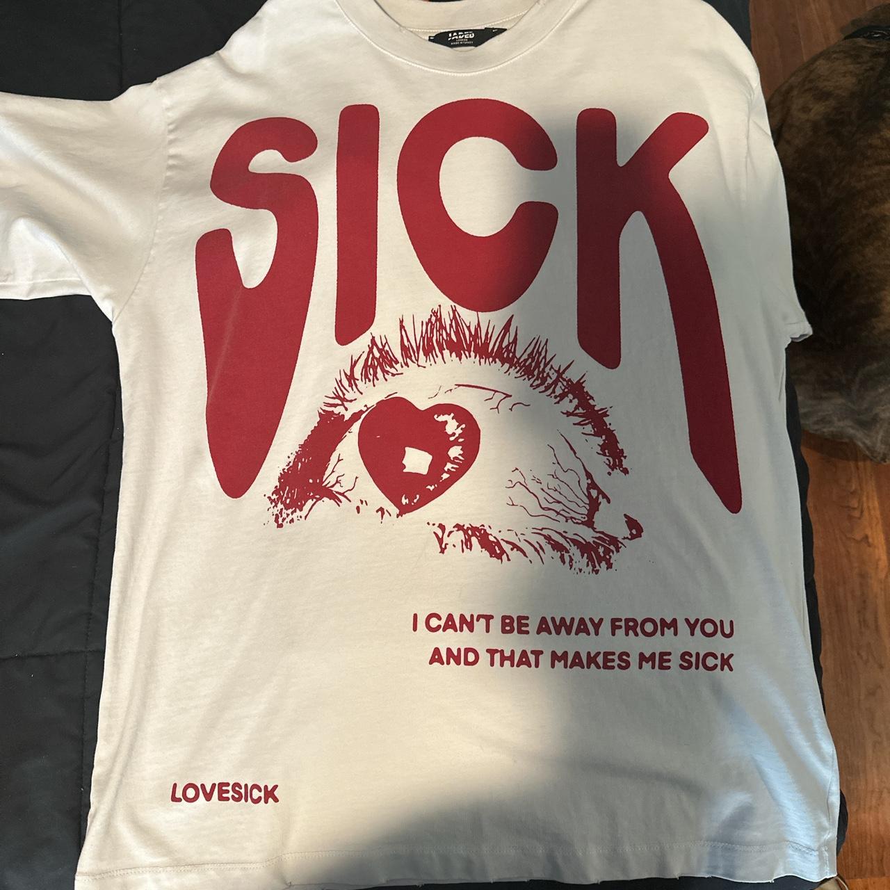 Lovesick Shirt Jaded London Size M - Depop