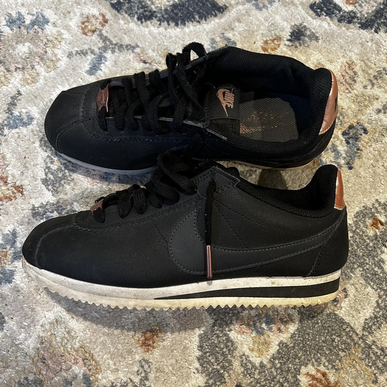 womens nike cortez rose gold