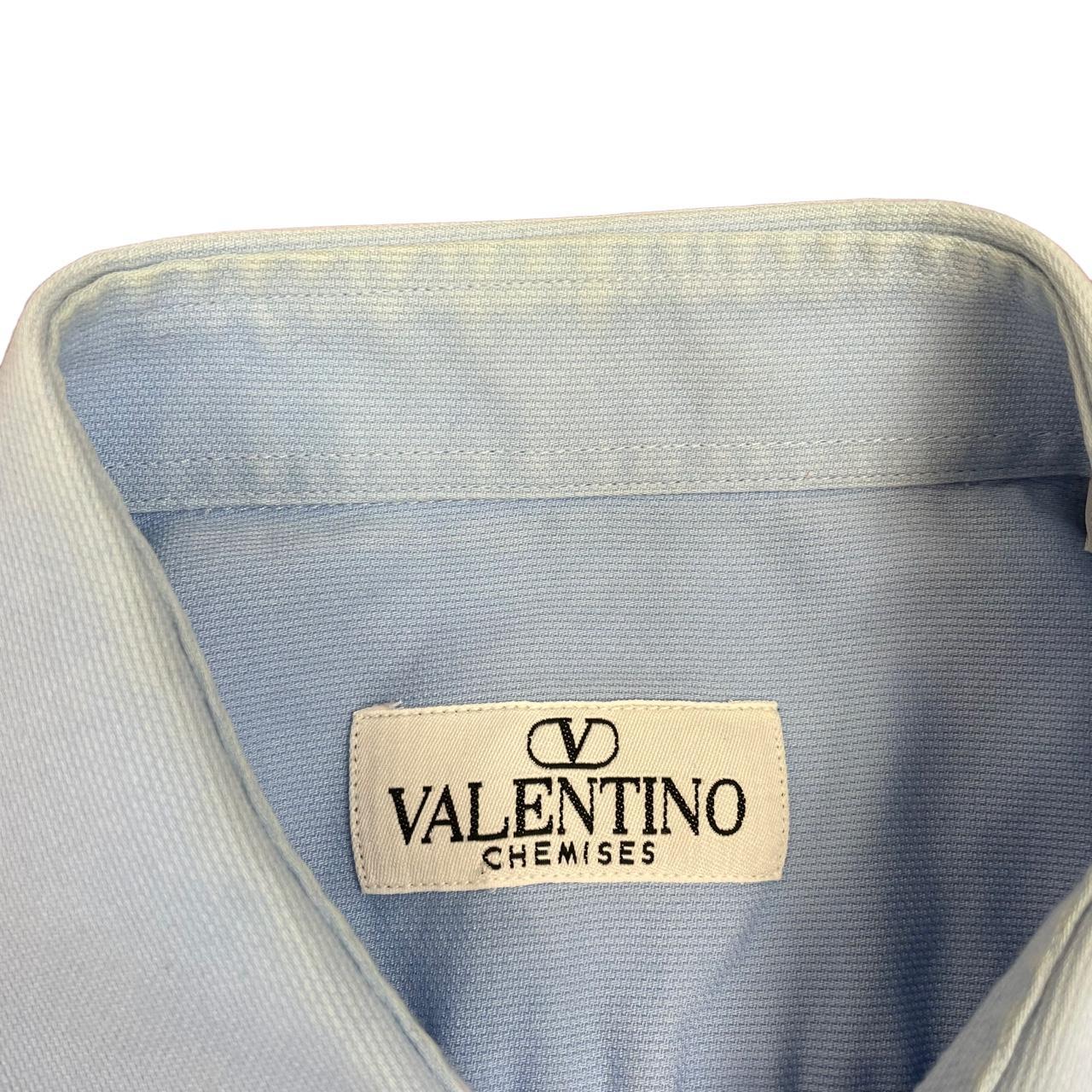 Valentino Men's Blue Shirt | Depop