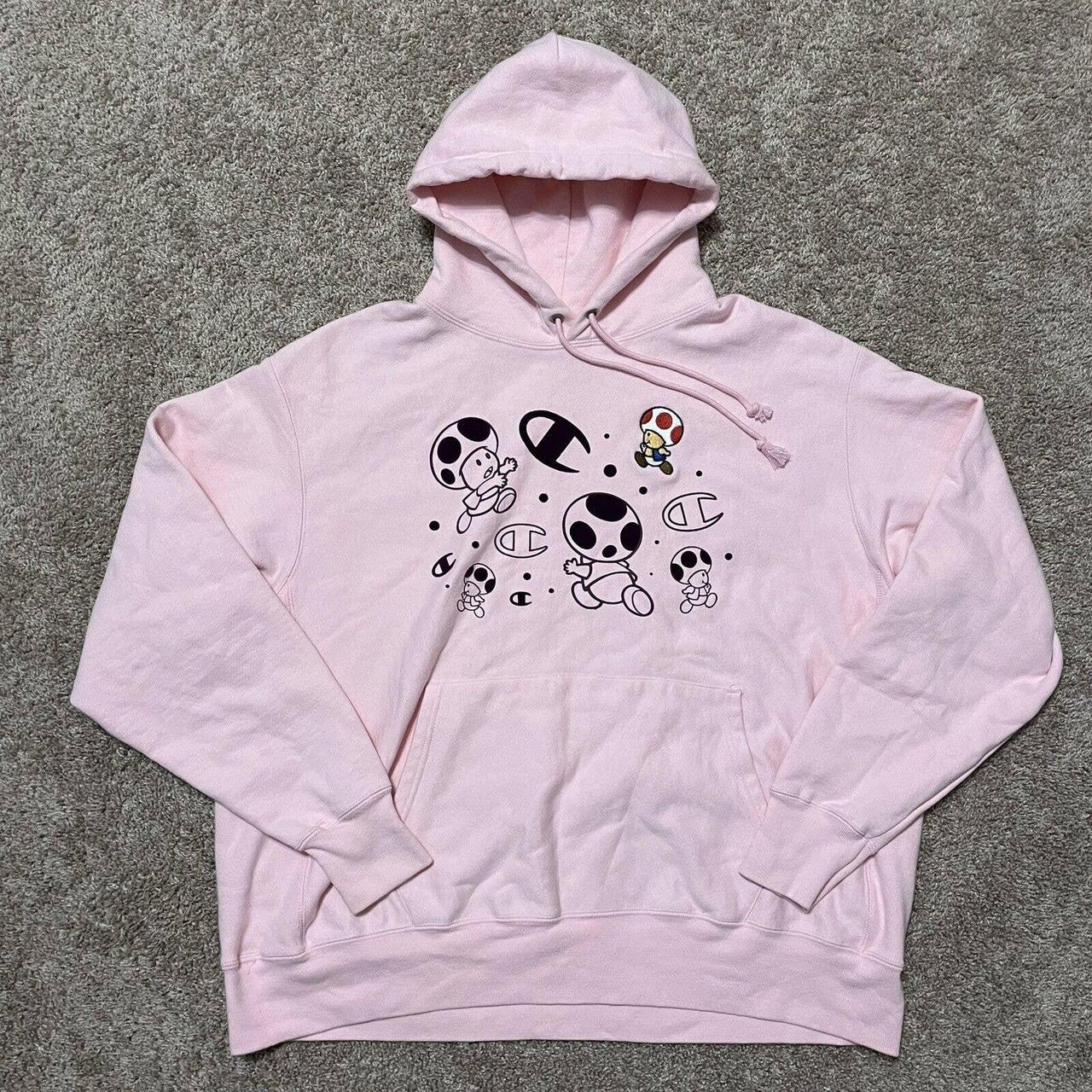 Mario best sale hoodie champion