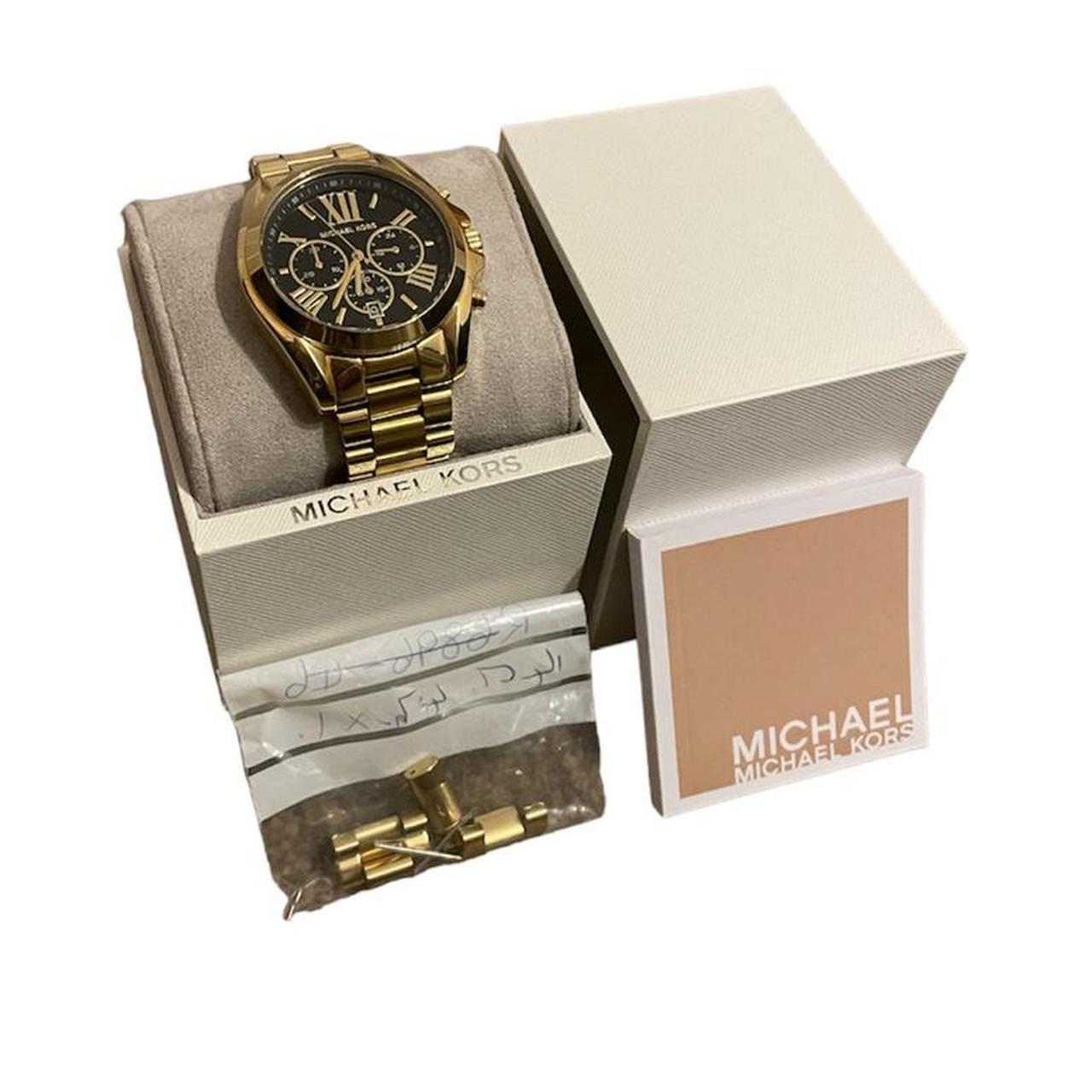 Michael Kors MidSize Bradshaw Chronograph Ladies Watch MK5739 691464951542   Watches Bradshaw  Jomashop