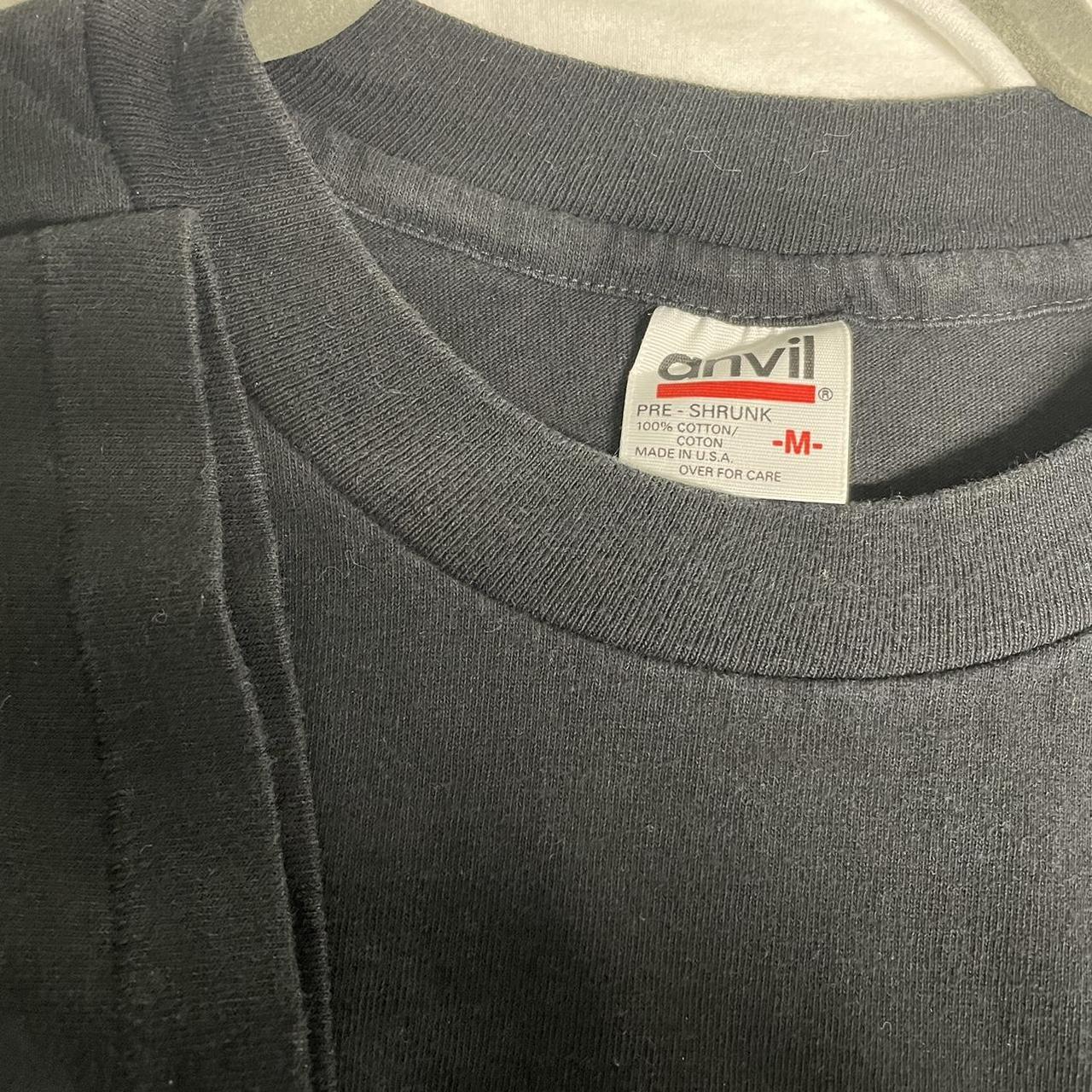 Reclaimed Vintage Men's Black T-shirt (3)