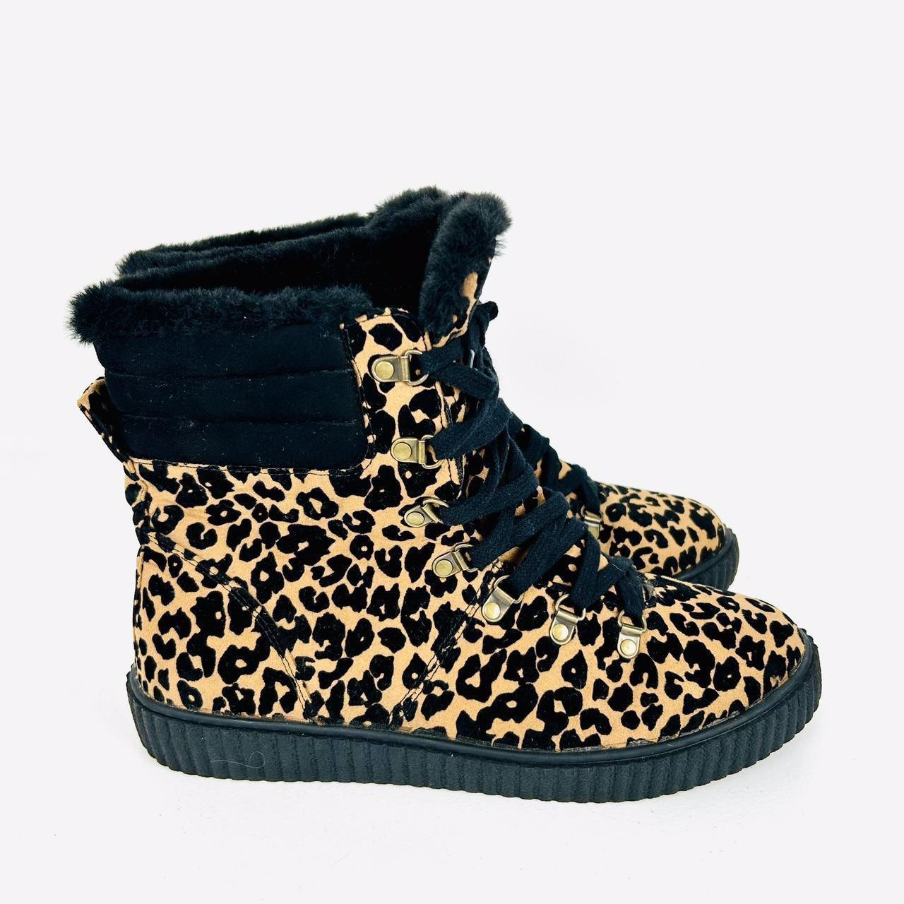 M&s best sale leopard boots