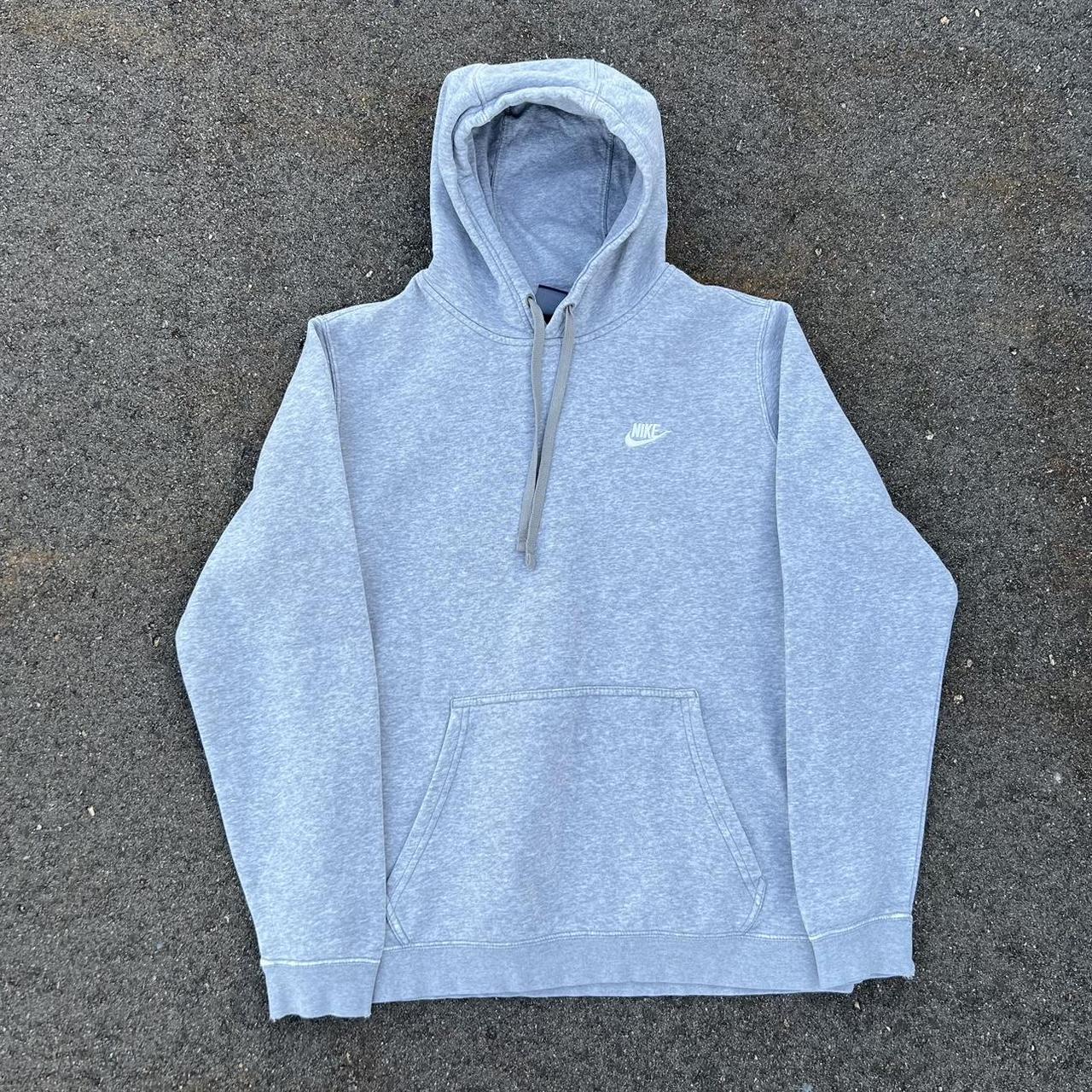 grey and volt nike hoodie