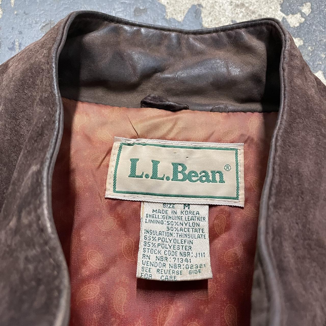 Vintage L.L bean suede jacket Size M NO RETURNS... Depop