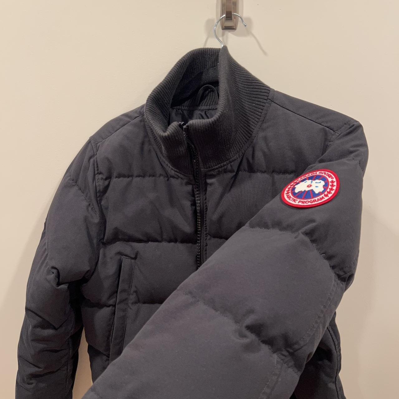 Canada goose woolford jacket in black Fusion fit... - Depop