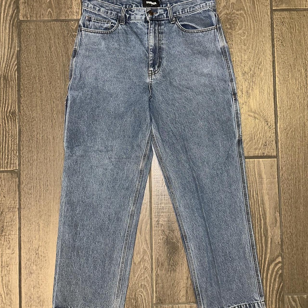 RSQ Carpenter Fit Demin Cargo Jeans Size: 33 x... - Depop