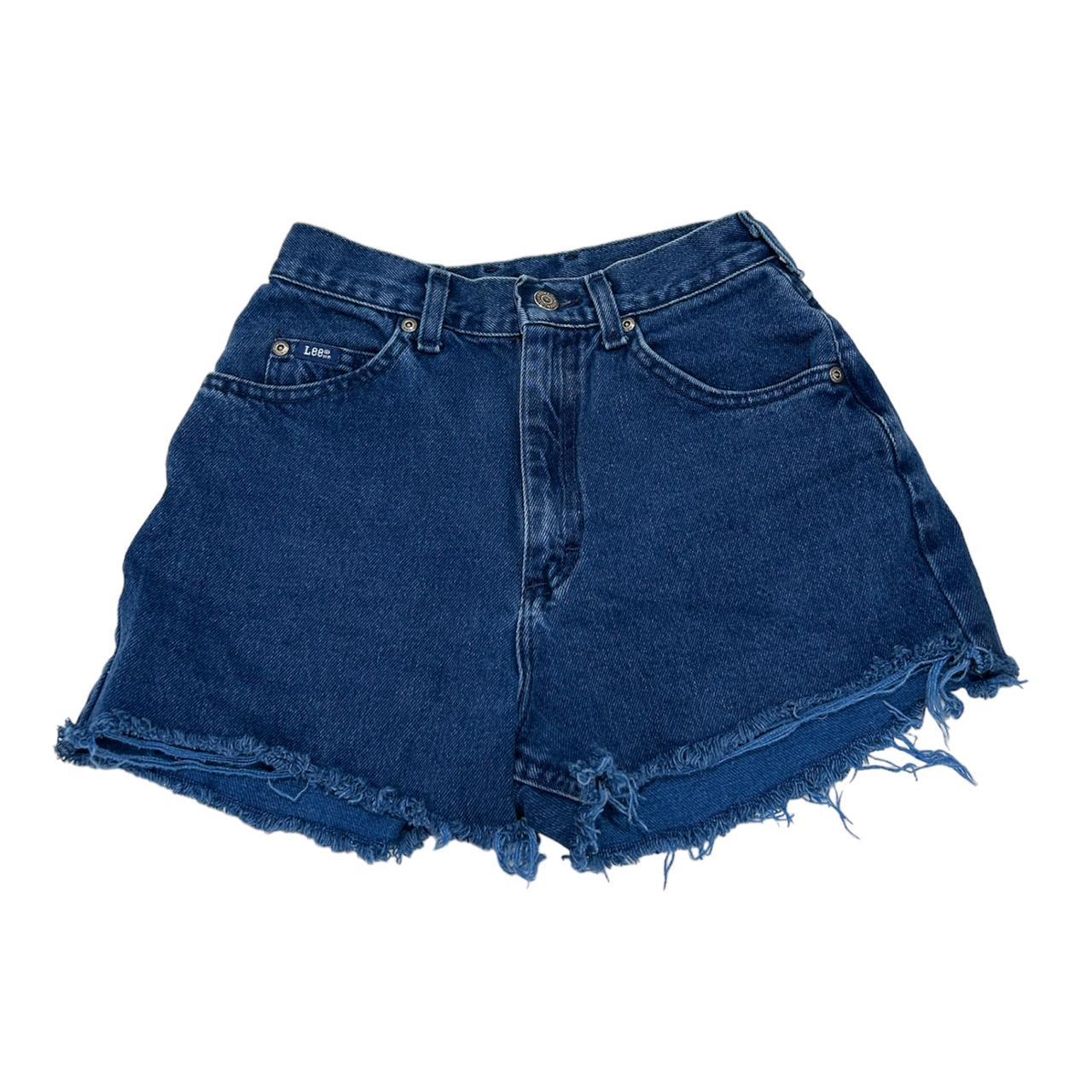 LEE high rise washed shorts! So so cute and perfect... - Depop