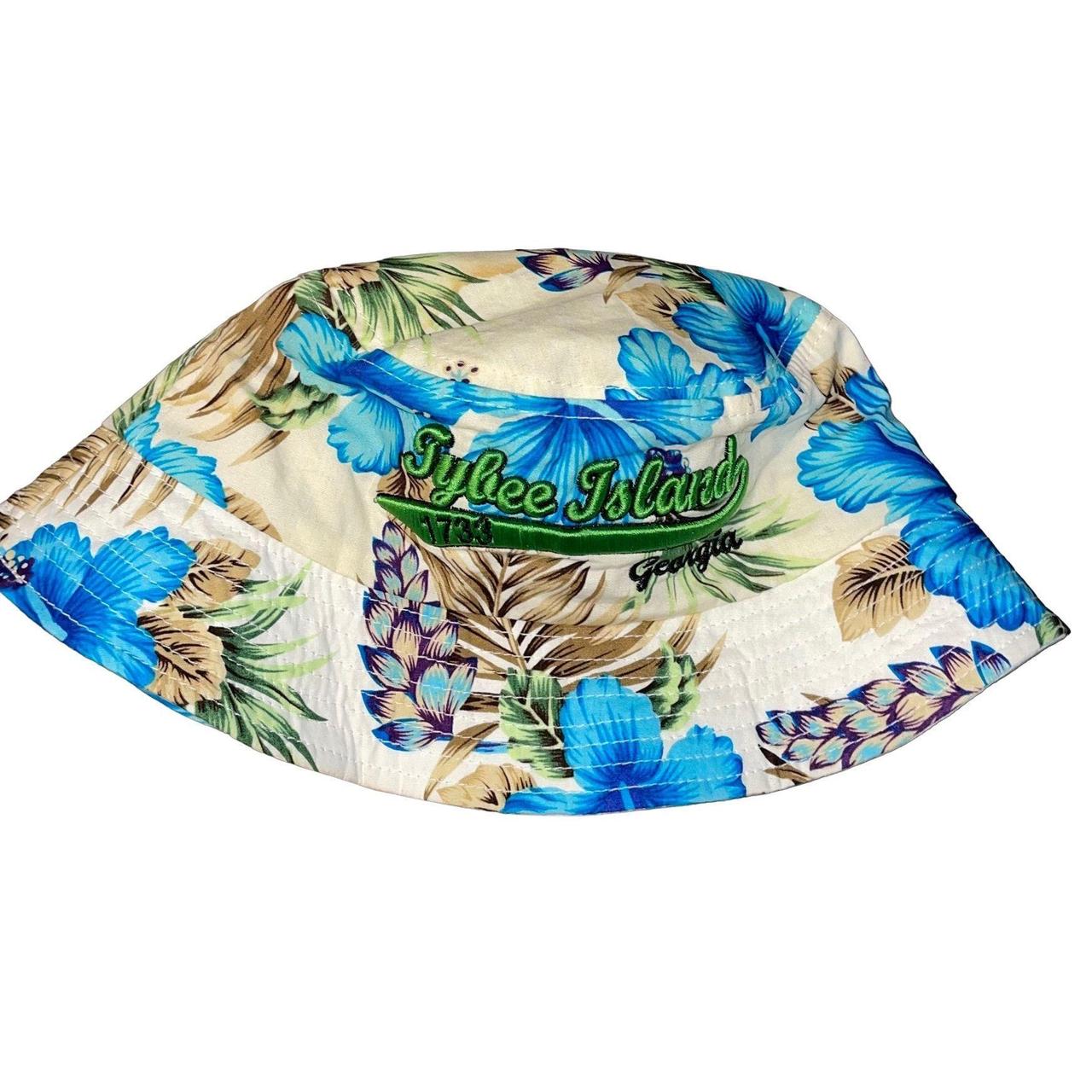 Paradise Women's Green and Blue Hat